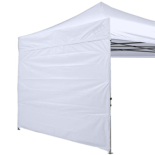 ABCCANOPY Seitenwand/Seitenteile für 2.5x2.5m pavillon,partyzelt,festzelt|Wasserabweisend|ohne Fenster,Weiß von ABCCANOPY