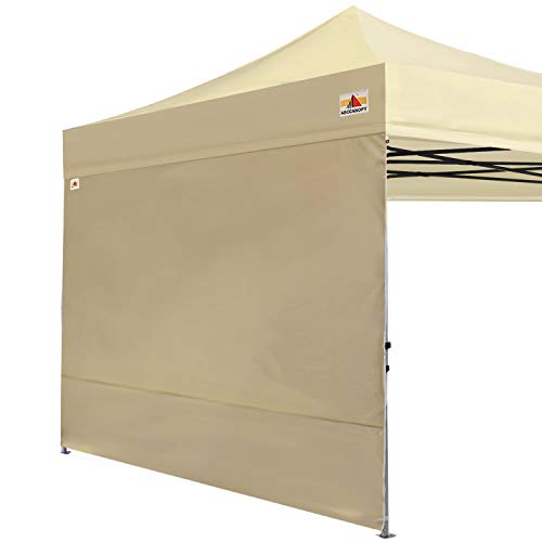 ABCCANOPY Seitenwand/Seitenteile für 3x3m pavillon,3x6m pavillon,partyzelt,festzelt|Wasserabweisend|ohne Fenster,beige von ABCCANOPY