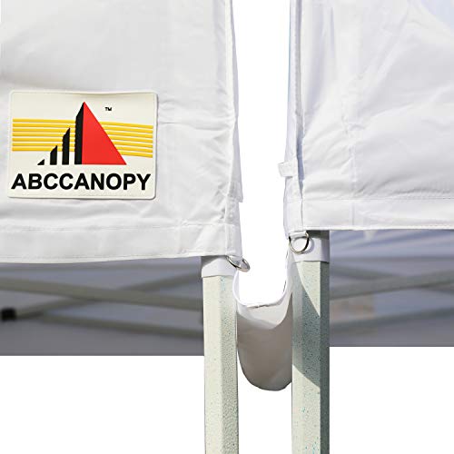 ABCCANOPY Canopy Accessories 3 m Überdachung Regenrinne / leichte Dachrinne für 3 x 3 m Baldachin Pop-Up-Zelt (weiß) von ABCCANOPY