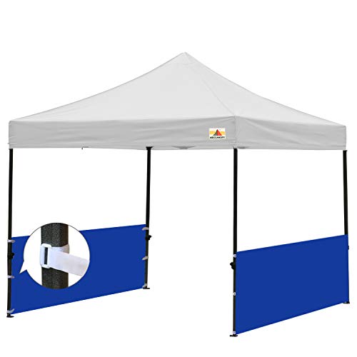 ABCCANOPY Zwei halbe Wände für 3 x 3 m, 3 x 3 m, 3 x 3 m, 3 x 50 cm, Pop-Up-Partyzelt, Baldachin (nur 2 halbe Wände, separat erhältlich) (Königsblau) von ABCCANOPY