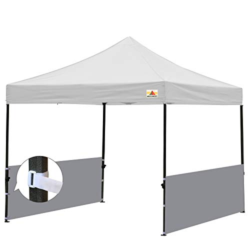 ABCCANOPY Zwei halbe Wände für 3 x 3 m, 3 x 3 m, 3 x 5 m, Pop-Up-Partyzelt, Baldachin (grau) von ABCCANOPY