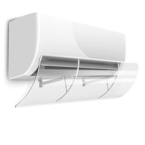 ABCCC Windabweiser Klimaanlage & Klimaanlage Windabweiser für Klimaanlage verhindert direktes Blasen transparent Windschutzscheibe von ABCCC