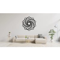 Illusion Metall Wanddekor, Wohnzimmer-Wand-Dekor, Schlafzimmer-Wand-Dekor, Über Dem Bett-Dekor, Wohnkultur-Wandkunst, Naturzeichen Für Die Wand von ABCDecoration