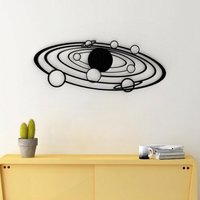 Metall Galaxy Wanddekor, Metallgalaxie Wandbehang, Sonnensystem-Wanddekor, Metallplaneten-Wanddekor, Kinderzimmer-Wanddekor, Babyshowergeschenk von ABCDecoration