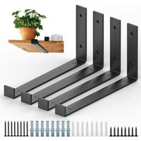 Abcrital - Ahlsen Regalträger [4 Stück] für Wohnzimmerschreibtisch, 20 cm von ABCRITAL