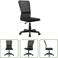 Abcrital - The Living Store Bürostuhl Schwarz 44x52x100 cm Netzgewebe - Bürostuhl - Netzstoffsessel - Ergonomischer Stuhl - Gamingstuhl - Swivel Chair Abcrital - The Living Store Bürostuhl Schwarz 44x52x100 cm Netzgewebe - Bürostuhl - Netzstoffsessel - Ergonomischer Stuhl - Gamingstuhl - Swivel Chair von ABCRITAL