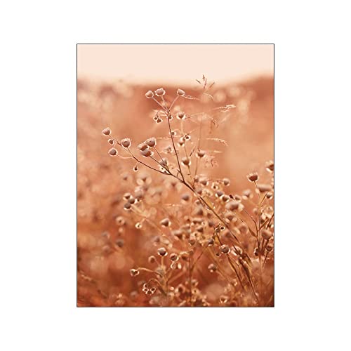 ABCWARRT Herbst Berg Gras Wald Blätter Zitat Wandkunst Leinwand Malerei Nordic Poster Und Drucke Wandbilder Für Wohnzimmer Dekor (20 * 30cm Kein Rahmen,5) von ABCWARRT