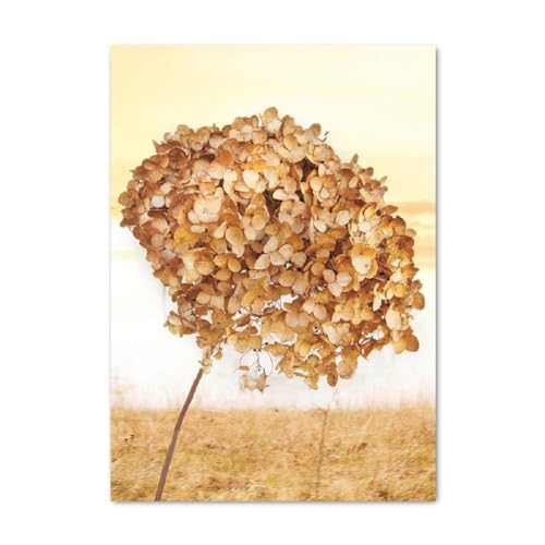 ABCWARRT Nordic Art Canvas Malerei Herbst Landschaft Poster Deciduous Ahornblatt Kürbis Buch Bild Home Wohnzimmer Schlafzimmer Dekoration (30 * 40cm Kein Rahmen,11) von ABCWARRT