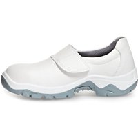 Abeba (2130) Slipper Sicherheitsschuhe anatom S2 weiß 46 von ABEBA
