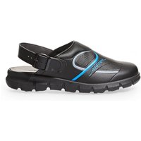 Abeba (7332) Clog Berufsschuhe Dynamic OB schwarz/rot 42 von ABEBA