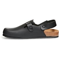 8045) Clog Berufsschuhe Nature ob schwarz 40 - Abeba von ABEBA