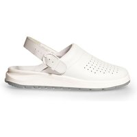 Berufsschuhe Clog 87020 Active Abeba weiß perforiert mit Schnalle Gr. 45 Berufsschuhe Clog 87020 Active Abeba weiß perforiert mit Schnalle Gr. 45 von ABEBA