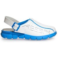 Berufsschuhe Clog Dynamic 7312 Abeba Weiß/Blau Gr. 38 Berufsschuhe Clog Dynamic 7312 Abeba Weiß/Blau Gr. 38 von ABEBA