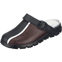 Berufsschuhe Clog Dynamic 7315 Abeba Schwarz/Braun Gr. 47 von ABEBA