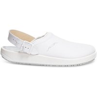 Berufsschuhe Clog Rubber 9200 Abeba Weiß Gr. 39 von ABEBA