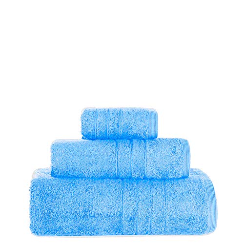 ABECE CASA - Handtuch Ihome Omega 100 x 150 07-Celeste ABECE CASA - Handtuch Ihome Omega 100 x 150 07-Celeste von ABECE CASA