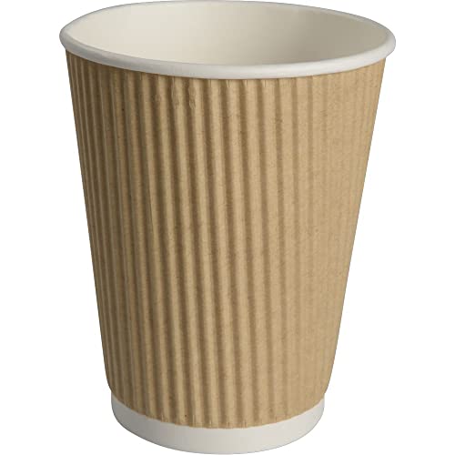 Gastro Line ABENA Einweg-Heißbecher mit geriffeltem Wand-Außendesign, das Komfort und Hitzeschutz beim Genießen von heißen Kaffee, Tee und anderen heißen Getränken bietet, Braun, 40 cl (25 Stück) Gastro Line ABENA Einweg-Heißbecher mit geriffeltem Wand-Außendesign, das Komfort und Hitzeschutz beim Genießen von heißen Kaffee, Tee und anderen heißen Getränken bietet, Braun, 40 cl (25 Stück) von ABENA