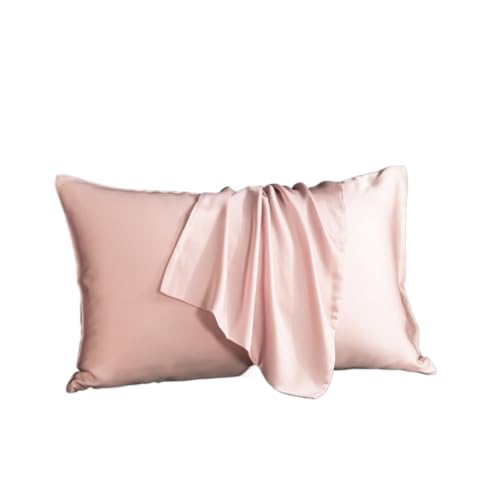 Silk Pillowcase Kissenbezug aus Seide, einfarbig, 70 x 70 cm (Kiefer, 70 x 70 cm, 1 Stück) von ABFJHFK