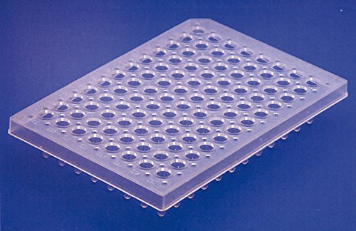 ABGENE 016214 PCR-Platte, Sockelleiste, niedriges Profil, 96 Mulden, natur von ABGENE