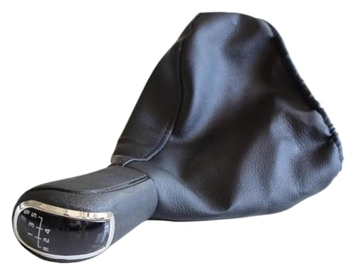 ABHBVGZFZT Auto Schalthebel Für Benz C Klasse W202 W208 E Klasse W210 W203 S203 W245 W169 W168 12 Mm 5 6 Gang Schaltknauf(R 5-Black) von ABHBVGZFZT