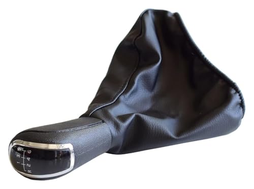 ABHBVGZFZT Auto Schalthebel Für Benz C Klasse W202 W208 E Klasse W210 W203 S203 W245 W169 W168 5 6 Gang Schaltgetriebe Auto Schaltknauf(6 Speed Black) von ABHBVGZFZT