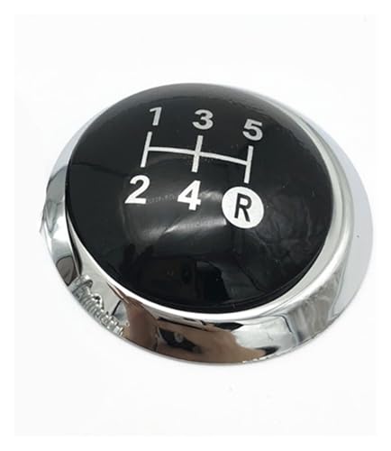 ABHBVGZFZT Auto Schalthebel Kompatibel mit AVENSIS Kompatibel mit YARIS D4D Kompatibel mit RAV4 Kompatibel mit TOYOTA Corolla 1.8MT Schaltknauf Hebel Emblem Kappe Abdeckung(5 Speed Black) von ABHBVGZFZT