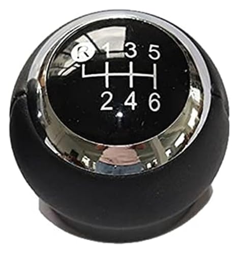 ABHBVGZFZT Auto Schalthebel Kompatibel mit Toyota Kompatibel mit Avensis III Kompatibel mit T27 2008-2015 Auto Schaltknauf 5 6 Geschwindigkeit Hebel Gaitor(6 Speed Black Knob) von ABHBVGZFZT