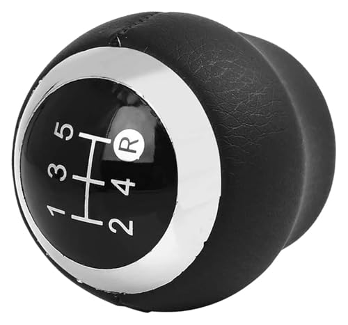 ABHBVGZFZT Auto Schalthebel Kompatibel mit Toyota Kompatibel mit Corolla Kompatibel mit Verso Kompatibel mit Auris Kompatibel mit Yaris RAV4 Auto Schaltknauf Styling Shifter Stick(Black 5speed) von ABHBVGZFZT
