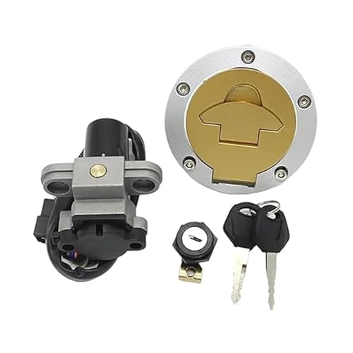 Tankdeckel Kraftstoff Zündschalter Für D&UCATI Für 748SP 1995 1996 1997 Für 748SPS 1998 1999 Für 749 2003-2006 Motorrad Zündschlüssel Verriegelungsschalter Set von ABHBVGZFZT