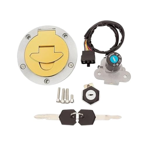 Tankdeckel Kraftstoff Zündschalter Für D&UCATI ST2 1998-2003 ST4 2000-2002 Motorrad Zündschalter Tankdeckel Sitzschloss Schlüsselsatz von ABHBVGZFZT