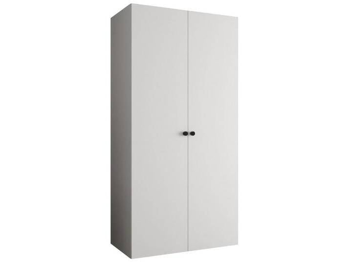 ABIKS MÖBEL Dreh-/Schwebetürenschrank PARMA 1 Schlafzimmerschrank mit Kleiderstange und Regalen Garderobenschrank Kleiderschrank in 5 verschieden Breiten und 4 Farben von ABIKS-MÖBEL