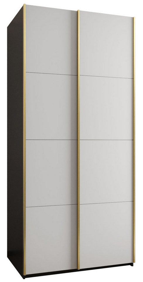 ABIKS MÖBEL Schwebetürenschrank LUX 1 hoher Schlafzimmerschrank - mit Kleiderstange, Regalen ABIKS MÖBEL Schwebetürenschrank LUX 1 hoher Schlafzimmerschrank - mit Kleiderstange, Regalen von ABIKS MÖBEL