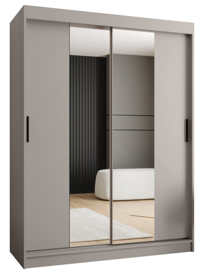 ABIKS MÖBEL Schwebetürenschrank RUBINO T 150 Schlafzimmerschrank mit Schiebetüren Kleiderstange Regale ABIKS MÖBEL Schwebetürenschrank RUBINO T 150 Schlafzimmerschrank mit Schiebetüren Kleiderstange Regale von ABIKS MÖBEL