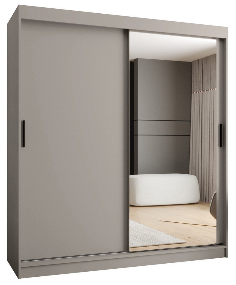 ABIKS MÖBEL Schwebetürenschrank RUBINO T 180 Schlafzimmerschrank mit Schiebetüren Kleiderstange Regale ABIKS MÖBEL Schwebetürenschrank RUBINO T 180 Schlafzimmerschrank mit Schiebetüren Kleiderstange Regale von ABIKS MÖBEL