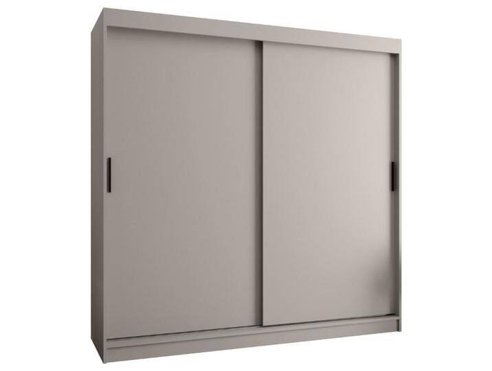 ABIKS MÖBEL Schwebetürenschrank RUBINO T 200 Schlafzimmerschrank mit Schiebetüren Kleiderstange Regale, TOKYO von ABIKS-MÖBEL