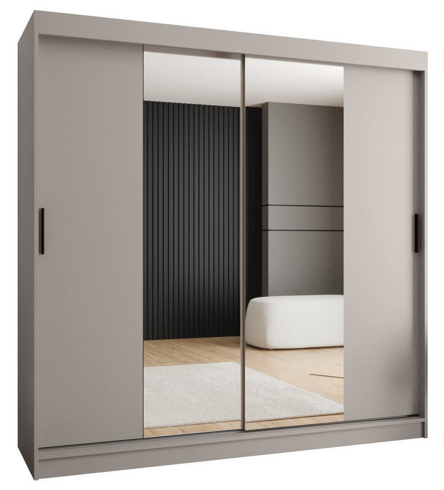 ABIKS MÖBEL Schwebetürenschrank RUBINO T 200 Schlafzimmerschrank mit Schiebetüren Kleiderstange Regale ABIKS MÖBEL Schwebetürenschrank RUBINO T 200 Schlafzimmerschrank mit Schiebetüren Kleiderstange Regale von ABIKS MÖBEL