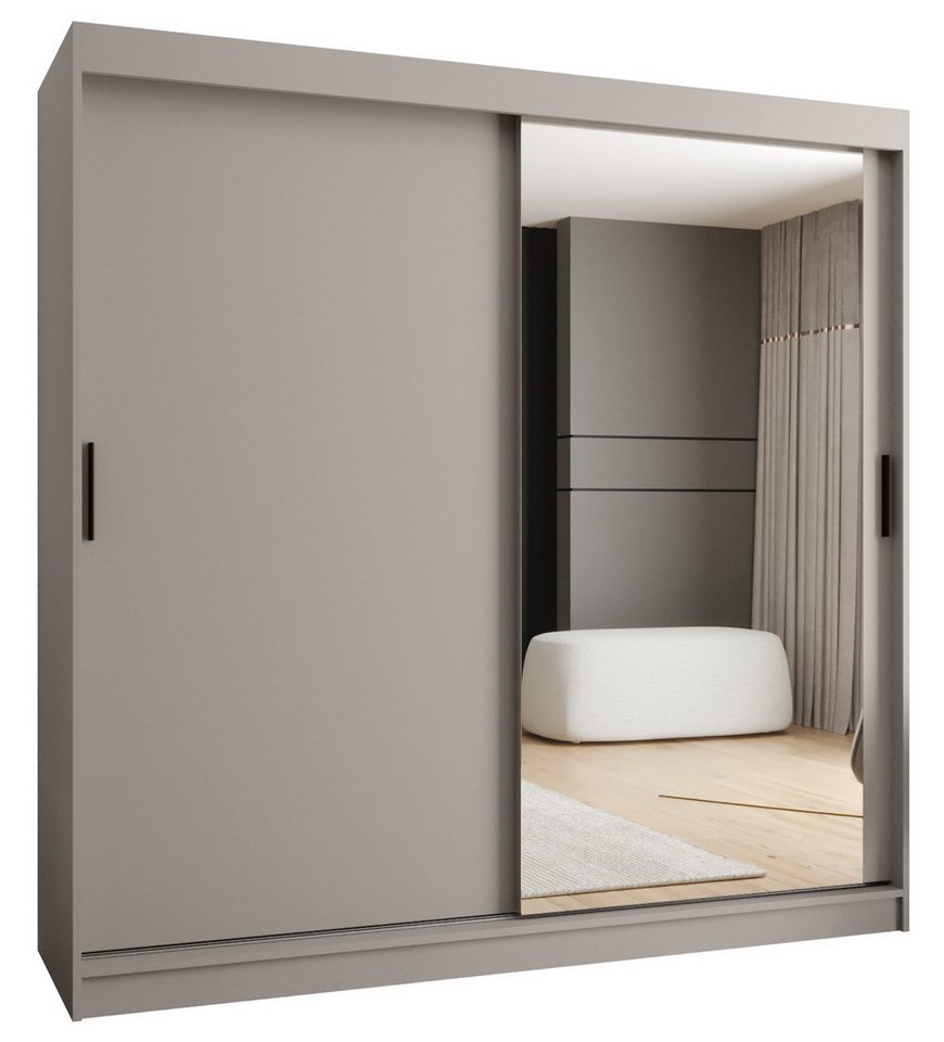 ABIKS MÖBEL Schwebetürenschrank RUBINO T 200 Schlafzimmerschrank mit Schiebetüren Kleiderstange Regale ABIKS MÖBEL Schwebetürenschrank RUBINO T 200 Schlafzimmerschrank mit Schiebetüren Kleiderstange Regale von ABIKS MÖBEL