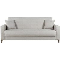 Abitare - Dreisitzer-Schlafsofa 212x87 cm aus beigem Stoff – Lavis Abitare - Dreisitzer-Schlafsofa 212x87 cm aus beigem Stoff – Lavis von ABITARE