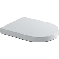 Abitare - Toilettenabdeckung aus glänzend weißem duroplastischem Material – Cielo Smile von ABITARE