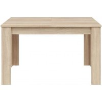 Ausziehbarer Tisch 140-190x90x78 cm hell Eiche – Corfù von ABITARE