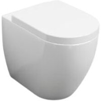 Bodenstehende randlose Vase aus glänzend weißer Keramik – Ceramica Cielo Smile - Senza coprivaso von ABITARE