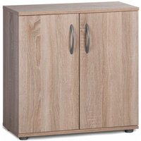 Abitare - Eichenschrank 57x58x29 cm mit zwei Türen und einem Regal - Dalia von ABITARE
