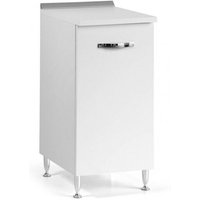 Küchentisch 30x50xH85 aus Eschenholz weiss - Foligno Küchentisch 30x50xH85 aus Eschenholz weiss - Foligno von ABITARE