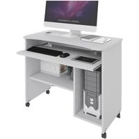 Laptop-Schreibtisch 93 x 48,5 cm Esche weiß – Canton von ABITARE
