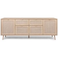 Sideboard 180 x 71 h cm helle Eiche - Agrigento Sideboard 180 x 71 h cm helle Eiche - Agrigento von ABITARE