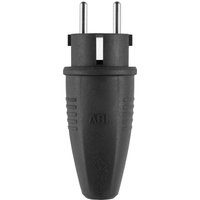 ABL Original Stecker 1506 SK+F/B Gummi sw - 100000039 von ABL GmbH