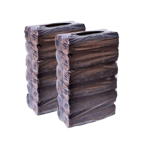 Pinikay Holzbriketts 100% Eiche 20 kg (2 Packungen je 10 kg) – 8-eckig mit Loch – Premium Qualität – Hoher Heizwert – Geringe Asche – Hartholzbriketts für Ofen & Kamin, Pinikay Briketts, Holzbriketts von ABL HOLZ-ZENTRALE