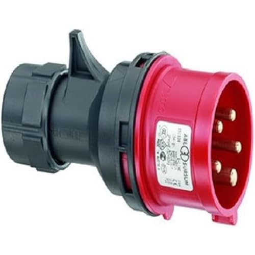 Stecker 5P/32A 400V/IP44/6h/rot ABL S52S30 von ABL