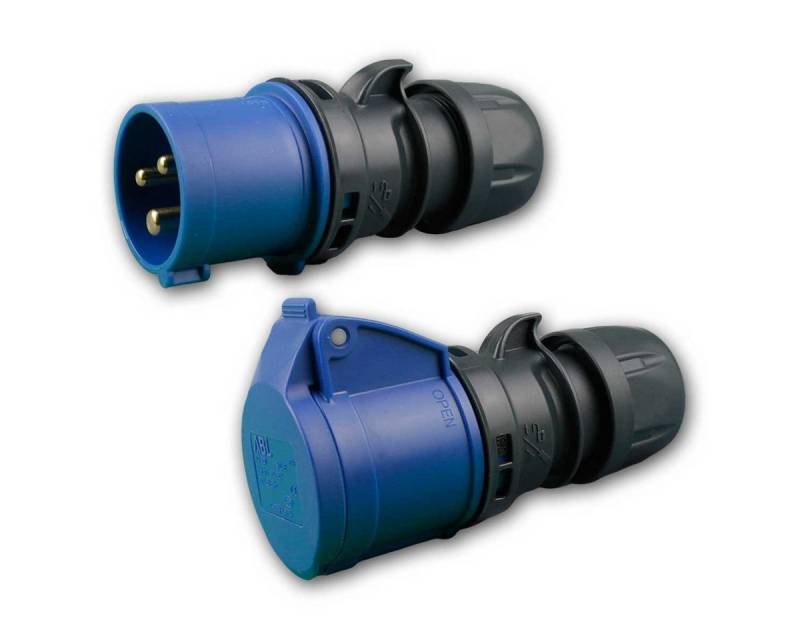 ABL CEE-Stecker CEE Stecker & Kupplung im Set, 3-polig, IP44 ABL CEE-Stecker CEE Stecker & Kupplung im Set, 3-polig, IP44 von ABL