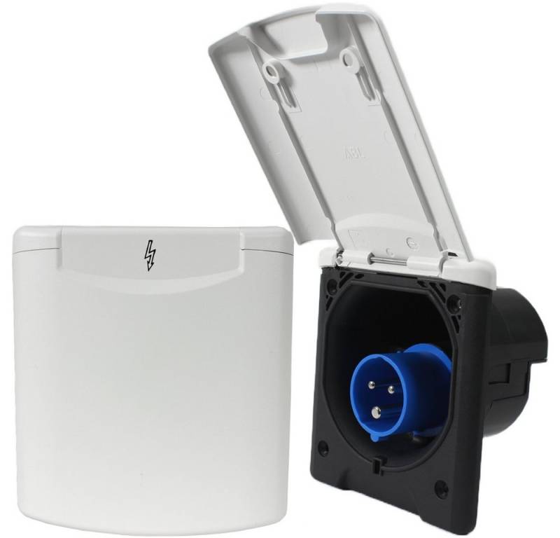 ABL Steckdose CEE Aussensteckdose Einspeisungssteckdose Einbausteckdose Wohnmobil ABL Steckdose CEE Aussensteckdose Einspeisungssteckdose Einbausteckdose Wohnmobil von ABL